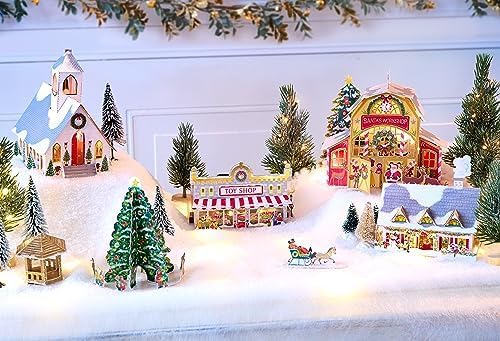 American Greetings Christmas Decoration - Magic Moments Toy Shop Design | Festive Holiday Decor