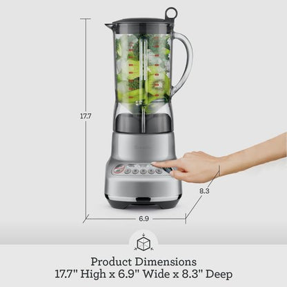 Breville Fresh And Furious Blender - High-Performance Silver Kitchen Appliance