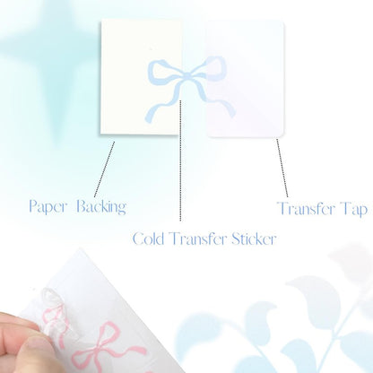 Romukuku Bows Stickers for Custom Owala Accessories, Heart Decals Transfer Stickers for Water Bottles, Bows Pearl Charms for Owala (Light Blue)