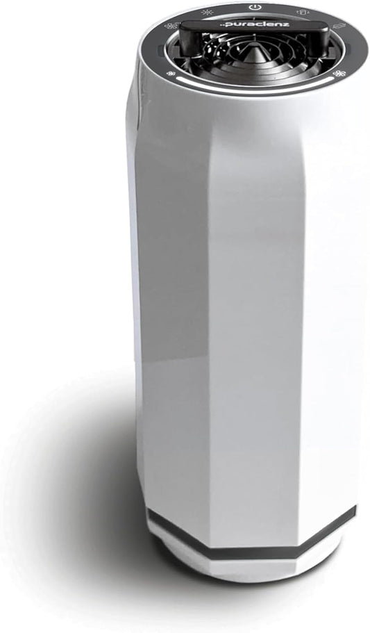 Puraclenz Photon P3000X Air Purifier - Ozone-Free Home & Surface Purification for Up to 3000 Sqft, Removes 99% Pollutants & Odors (White)