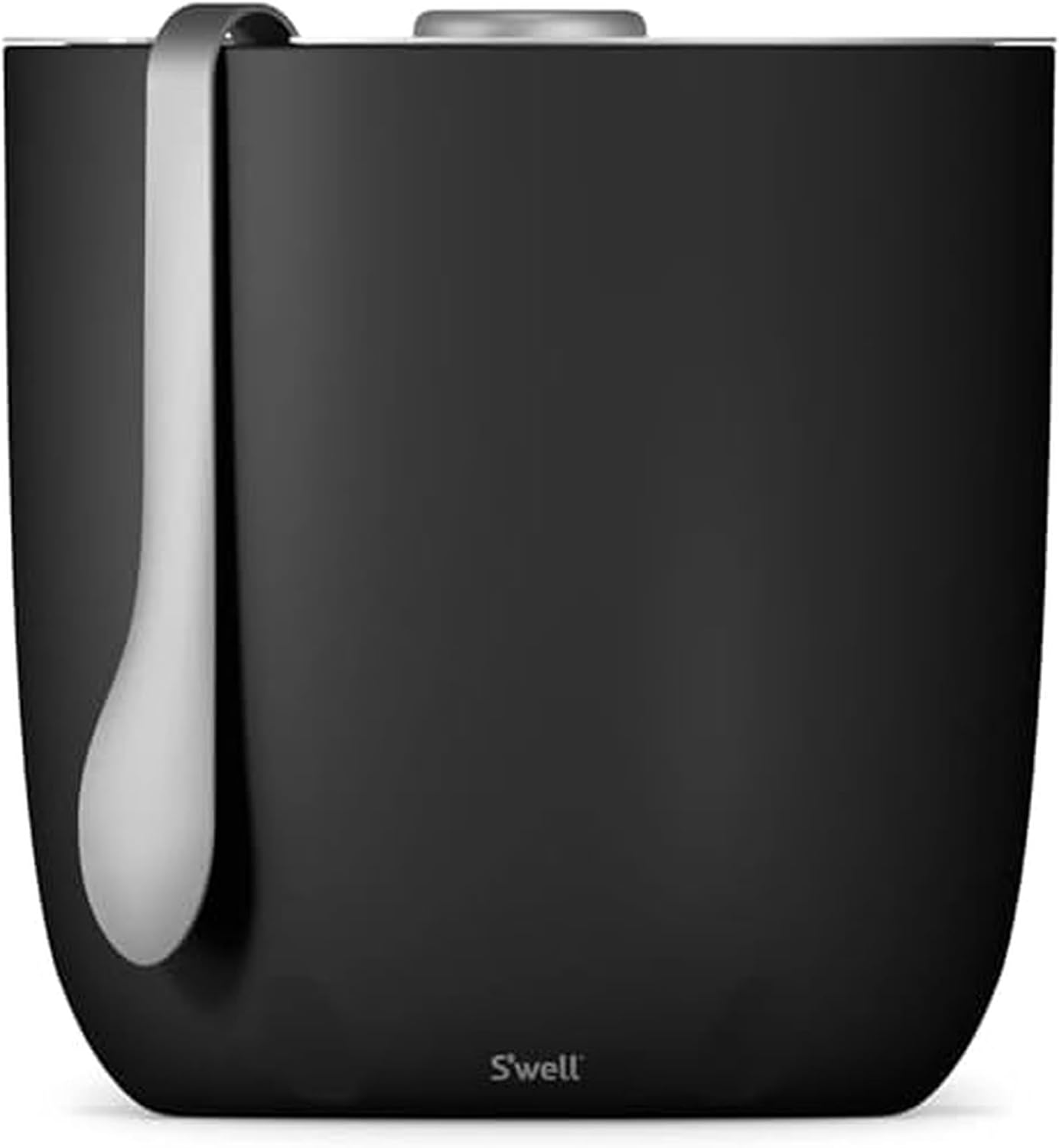 S'well Ice Bucket with Tongs, 68oz, Onyx