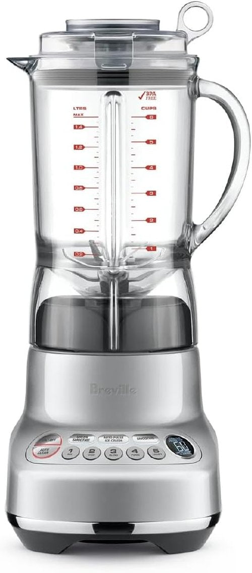 Breville Fresh And Furious Blender - High-Performance Silver Kitchen Appliance