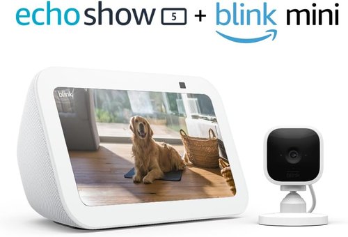 Echo Show 5 by Amazon - Smart Display with Alexa - Enhanced Bass & Clear Sound - Charcoal Color