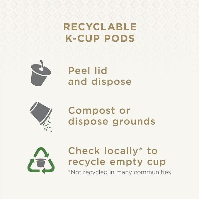 Peet's Coffee Light Roast K-Cup Pods - 100% Arabica Sun Catcher, 60 Count (6 Boxes of 10 Pods)