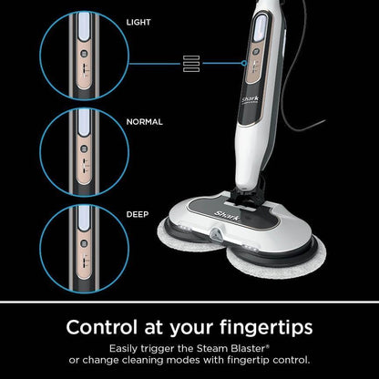 Shark S8201 Steam Mop - All-in-One Hard Floor Cleaner with Steam Blaster & LED Headlights, Bronze
