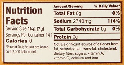 Gold Medal Flavacol Popcorn Salt - 35oz Seasoning for Perfectly Flavored Popcorn