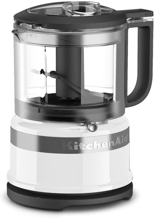 KitchenAid 3.5 Cup Food Chopper - Compact & Efficient Kitchen Tool, White Finish