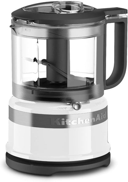 KitchenAid 3.5 Cup Food Chopper - Compact & Efficient Kitchen Tool, White Finish