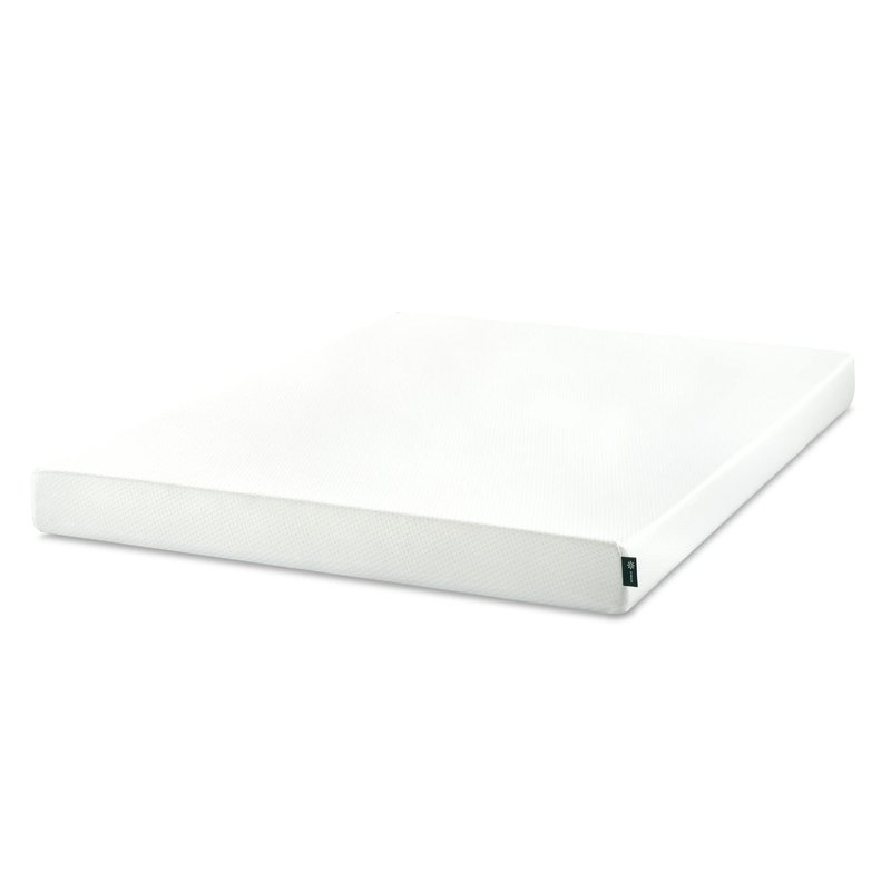 Zinus 6 Inch Green Tea Memory Foam Mattress, Short Queen, Fiberglass Free, Patented Custom Contour Support, Sturdy Base Foam, CertiPUR-US Certified, Mattress in A Box, White