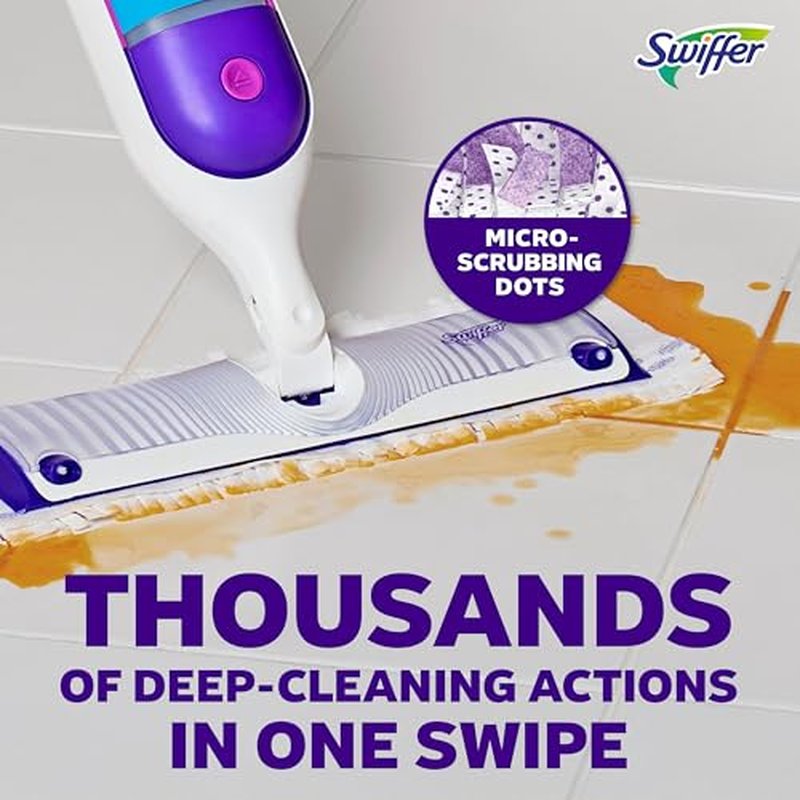 Swiffer PowerMop Multi-Surface Mopping Pad Refills for Floor Cleaning, 11 Count