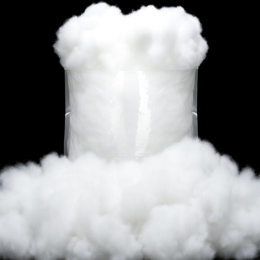 QZYL Snow Fluff | 18 Oz Vacuum Packaged Artificial Snow for Christmas Decor & Winter Displays