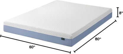 Zinus 8 Inch Queen Memory Foam Mattress - Cooling Layers, Medium Feel, Fiberglass Free, Certified Safe