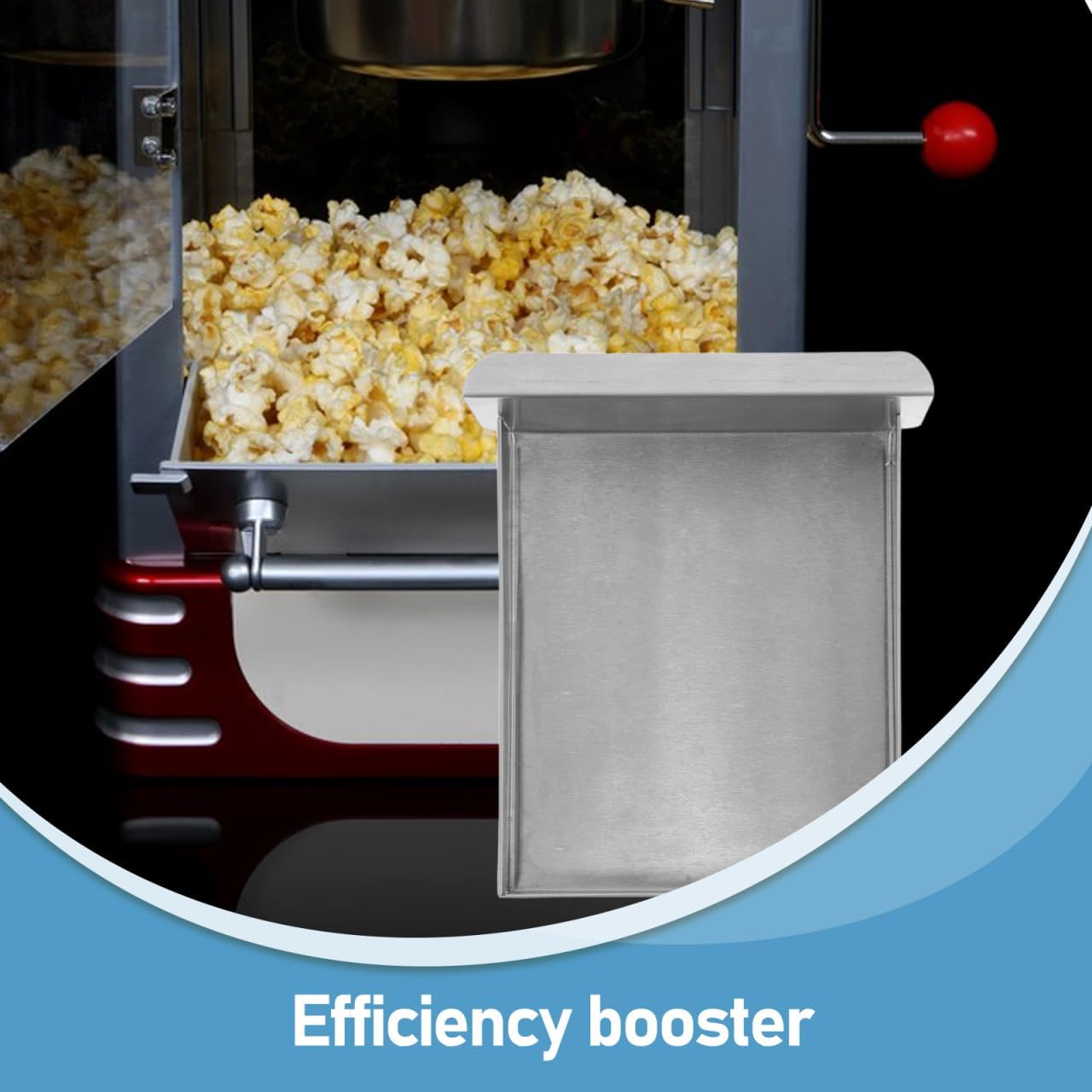 Skiennix Replacement Oil Tray - Stainless Steel Holder for Easy Maintenance | Compatible with Popcorn Machines