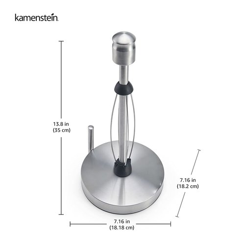Kamenstein Perfect Tear Paper Towel Holder, 13-inch, Silver 2