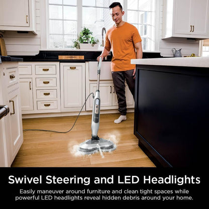 Shark S8201 Steam Mop - All-in-One Hard Floor Cleaner with Steam Blaster & LED Headlights, Bronze