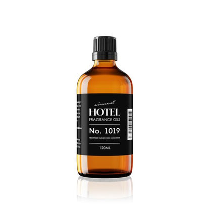 AirScent Hotel Diffuser Oil No. 1019 Inspired by The Whistler Hotel Scent - Fragrance Oil for Ultrasonic and Waterless Diffusers and Crafting - 120 mL, 4 fl oz Glass Bottle with Dropper