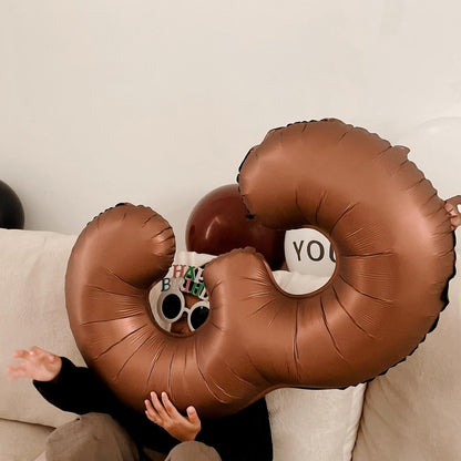 Number Balloons 40 Inch - Dark Brown 0 Balloon | Perfect for Birthday Party Decorations