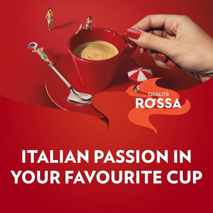 Lavazza Qualità Rossa Whole Bean Coffee - Medium Roast Arabica & Robusta Blend, 2.2 lb Bag