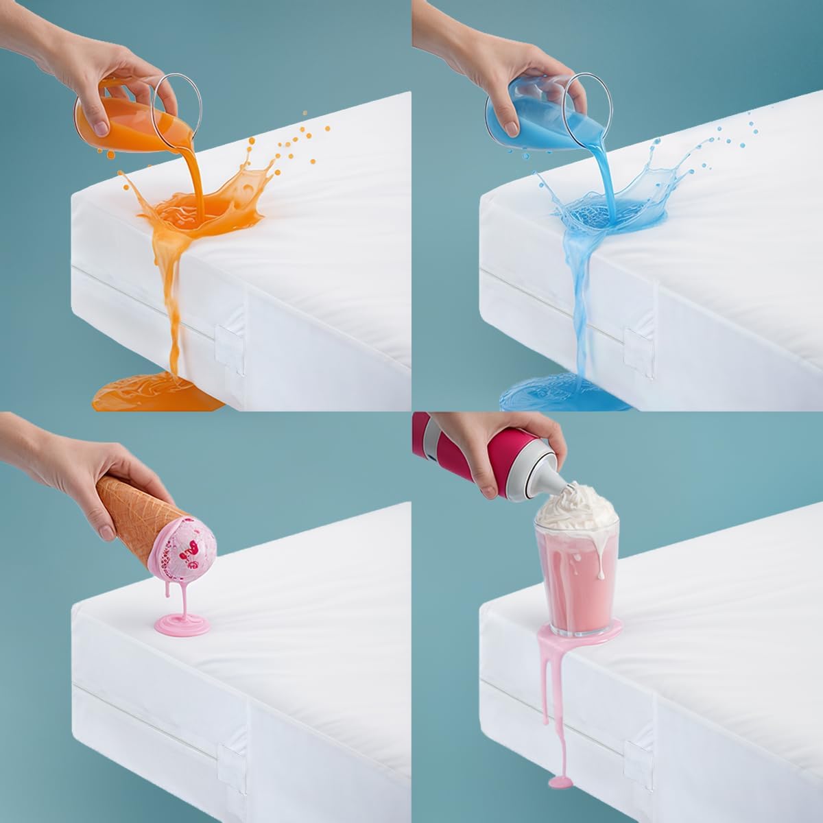 Utopia Bedding California King Mattress Protector - 100% Waterproof & Bed Bug Proof Encasement
