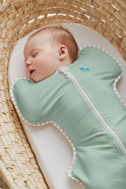 Love to Dream Swaddle Up - Baby Sleep Sack for Self-Soothing | Lite 0.2 Tog, 13-19 lbs, Olive