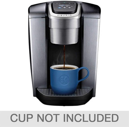 Keurig K-Elite C Single Serve Coffee Maker - Brushed Silver with 15 Water Filters & My K-Cup