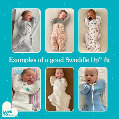 Love to Dream Swaddle UP - Baby Sleep Sack for Self-Soothing | 1.0 TOG, Deep Olive, 13-19 lbs