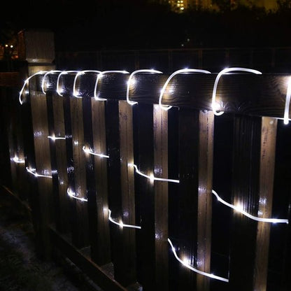Lighting EVER Plug-In Rope Lights - 100 LED Copper Wire String Lights, 33 ft Cool White 6000K