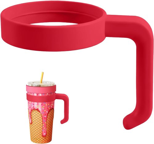 Frost Buddy 30 oz Tumbler Handle - Anti-Slip Travel Mug Grip for Easy Carrying | Perfect for Outdoor & Office Use