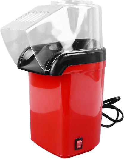 Skiennix Electric Popcorn Maker - Quick & Efficient Hot Air Popper for Movie Nights | Detachable Design