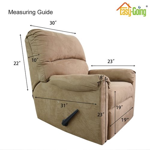 Easy-Going Recliner Chair Slipcover Reversible Sofa Cover Water Resistant Couch Cover Furniture Protector with Elastic Straps for Pets Dog (Recliner, Navy/Navy)