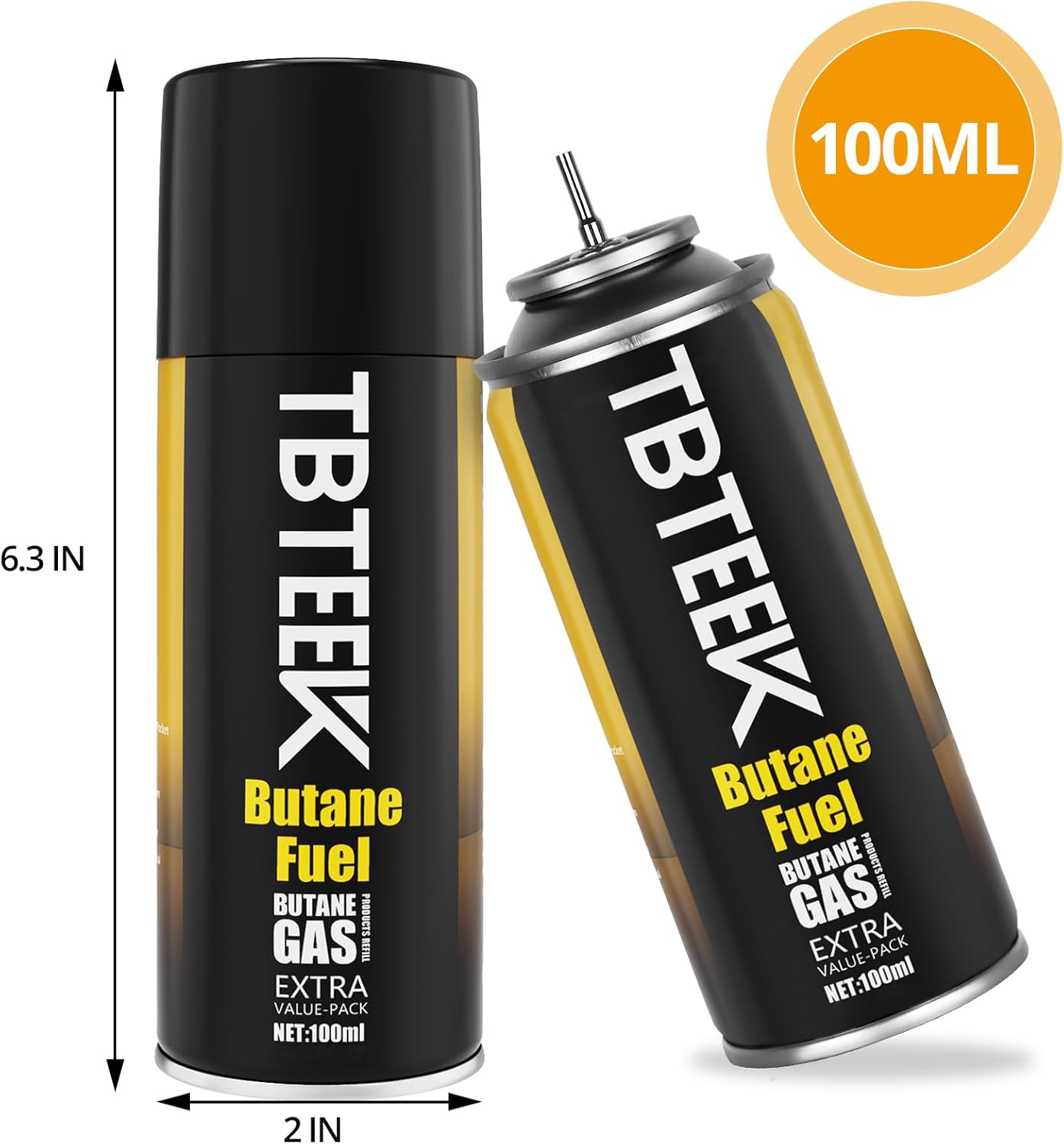TBTEEK Cooking Torch - Butane Fuel Included for BBQ, Baking, and Soldering | Versatile Kitchen Lighter