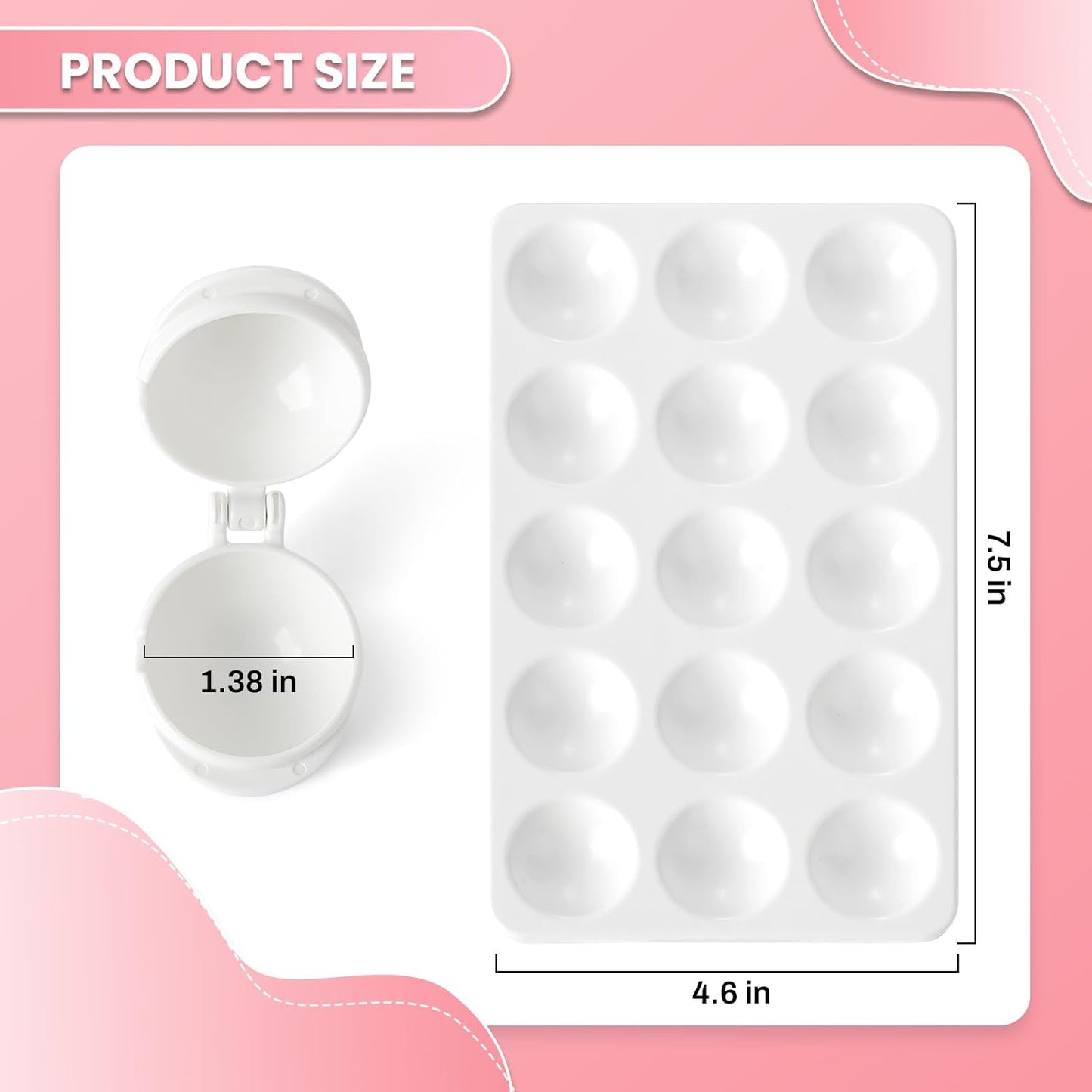 MITCHENIFY Cake Pop Mold Set - Round Sphere Press with Tray & Cutter for Home Baking | Perfect for Parties & Weddings