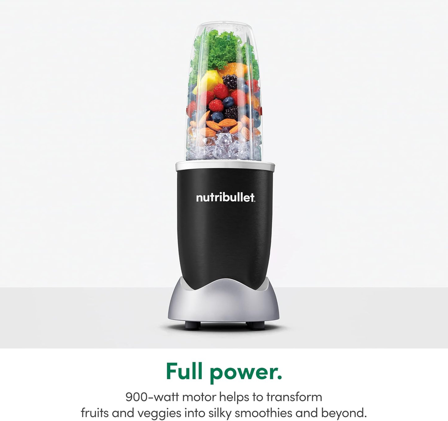 NutriBullet Pro 13-Piece Blender Set - Powerful 900W Motor in Sleek Onyx Black | Perfect for Smoothies