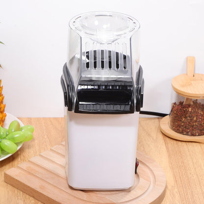 OUNONA Electric Hot Air Popcorn Maker - Compact 10-Inch Home Machine for Quick Snacks & Movie Nights