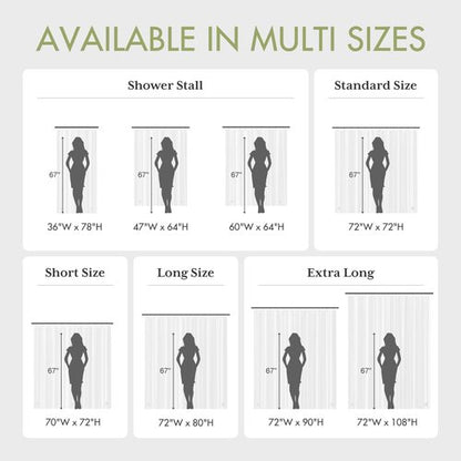 AmazerBath Stall Shower Curtain Liner, 36x78 Clear Shower Curtain Liner, Long Waterproof Plastic Shower Liner, Lightweight PEVA Shower Curtain with 2 Magnets and 6 Rustproof Metal Grommets