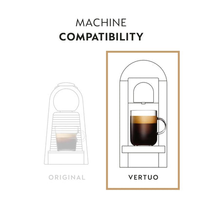 Nespresso Vertuo Orafio, Medium Roast Espresso Coffee capsules, 50 Pack