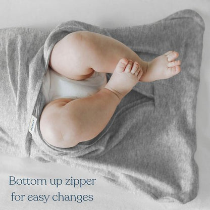 HALO 100% Cotton Sleepsack Swaddle, 3-Way Adjustable Wearable Blanket, TOG 1.5, Midnight Moons Pink, Small, 3-6 Months