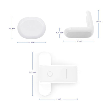 Ubbi Safety Bundle, Safeguarding and Baby Proofing Set, Includes 36 Outlet Covers, 16 Table Corner Protectors and 2 Pinch Guards, Child Safety Kit, White