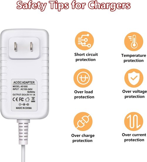 Lemax 4.5V Adaptor Set - 2-Piece Lighted Accessory for Christmas Micro Lighting Decor