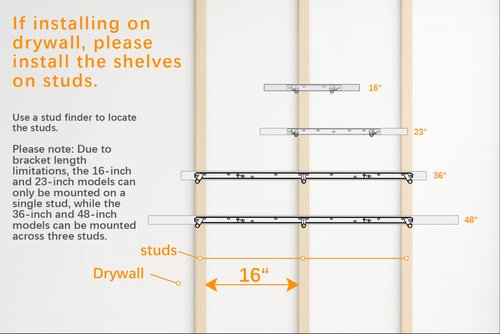 BAYKA Floating Shelves for Wall, 36 inches Long Wall Mounted Rustic Wood Shelves for Bathroom, Bedroom, Living Room, Kitchen, Office, Hanging Shelf for Books/Storage/Decor(Black,Set of 2)
