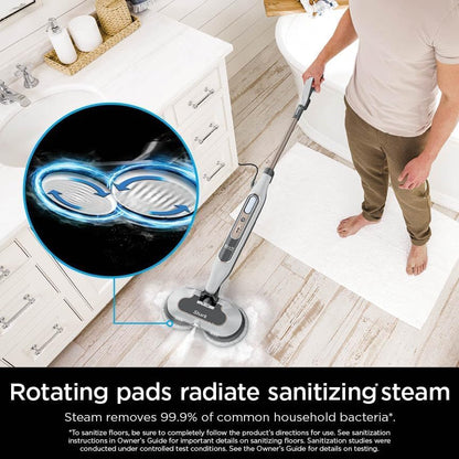 Shark S8201 Steam Mop - All-in-One Hard Floor Cleaner with Steam Blaster & LED Headlights, Bronze