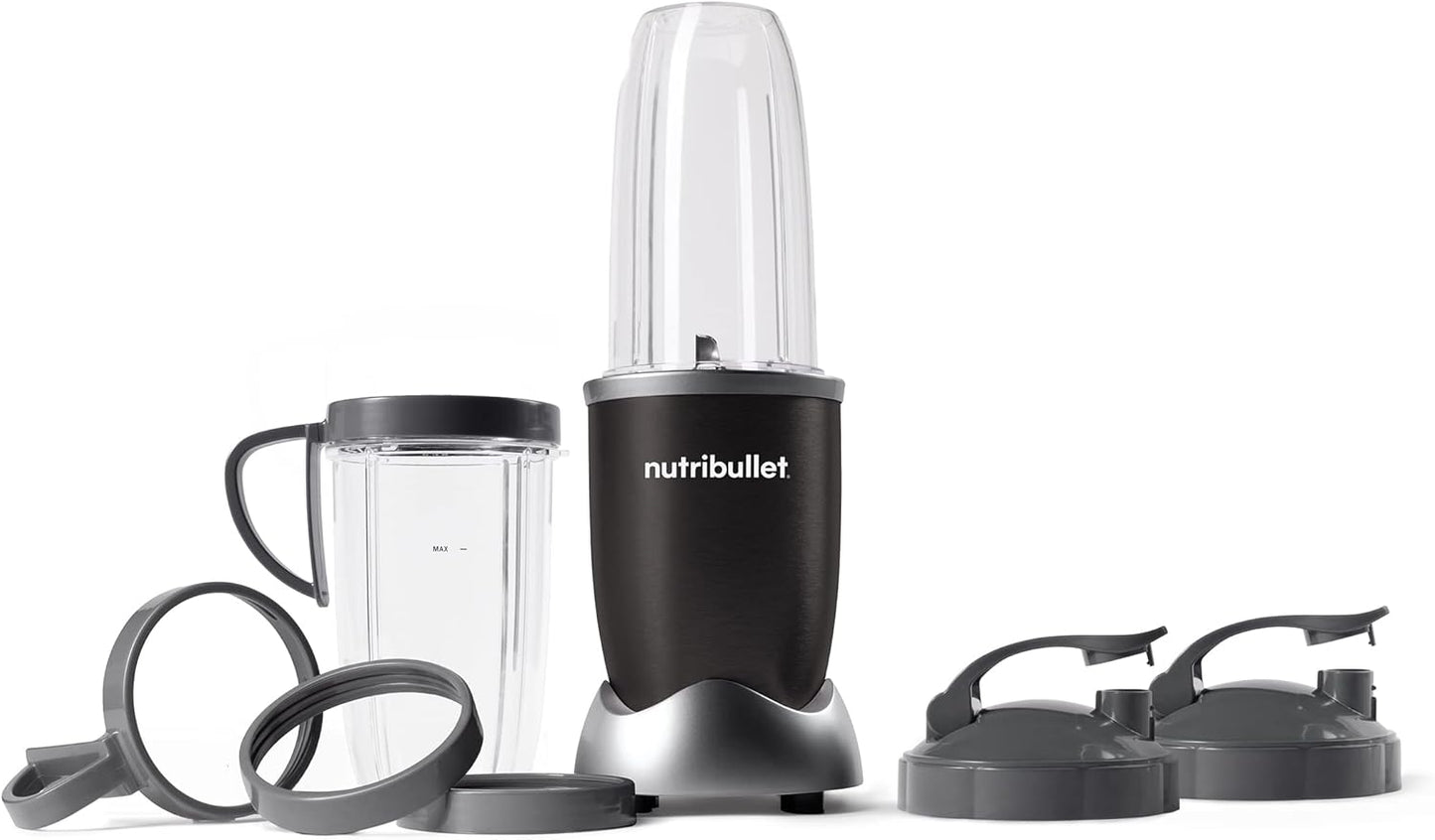 NutriBullet Pro 13-Piece Blender Set - Powerful 900W Motor in Sleek Onyx Black | Perfect for Smoothies