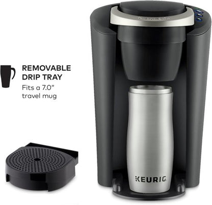 Keurig K-Compact Single-Serve Coffee Maker - 3 Brew Sizes, Smart Start, 36oz Reservoir | Black