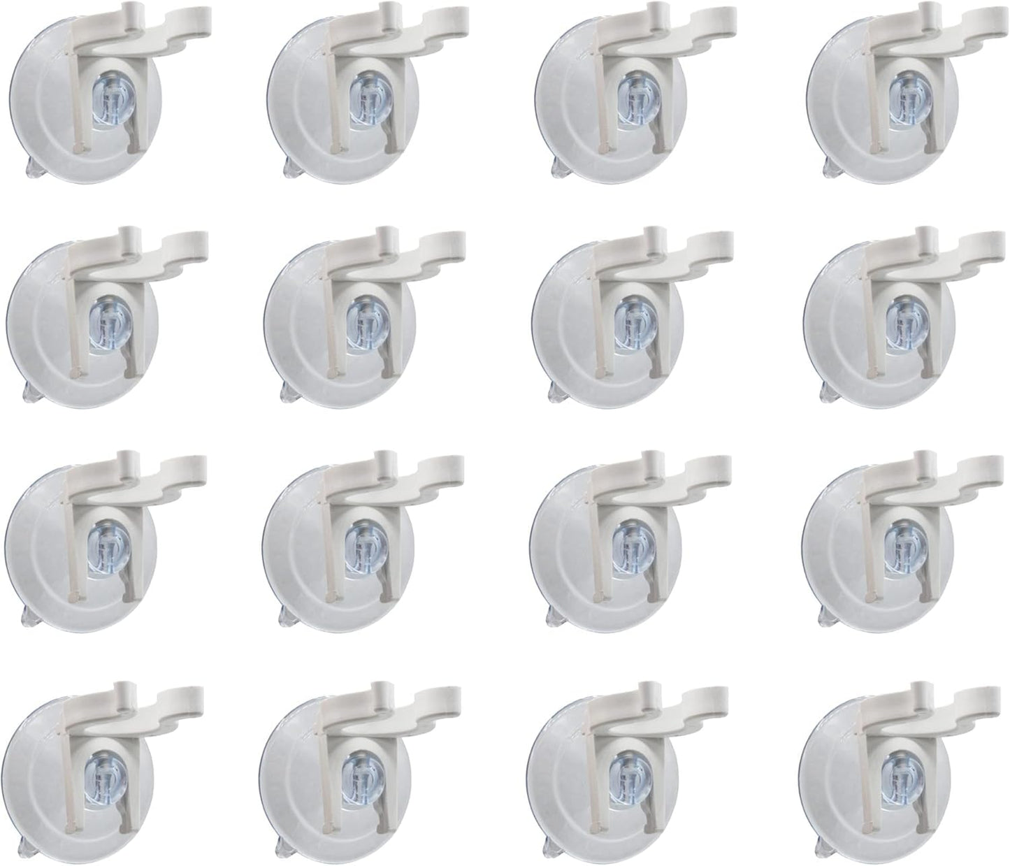 Projectpak Window Clamps - Super Strong Suction Cups for Electric Candles | 16 Pack, USA Made
