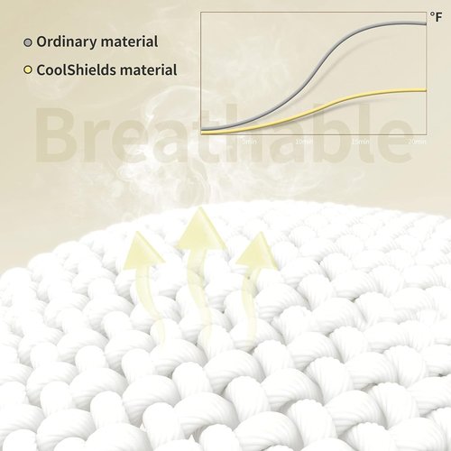 CoolShields Pillow Protector - Waterproof Zippered Covers | Hypoallergenic 2-Pack for Better Sleep
