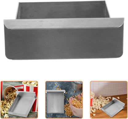 Skiennix Replacement Oil Tray - Stainless Steel Holder for Easy Maintenance | Compatible with Popcorn Machines