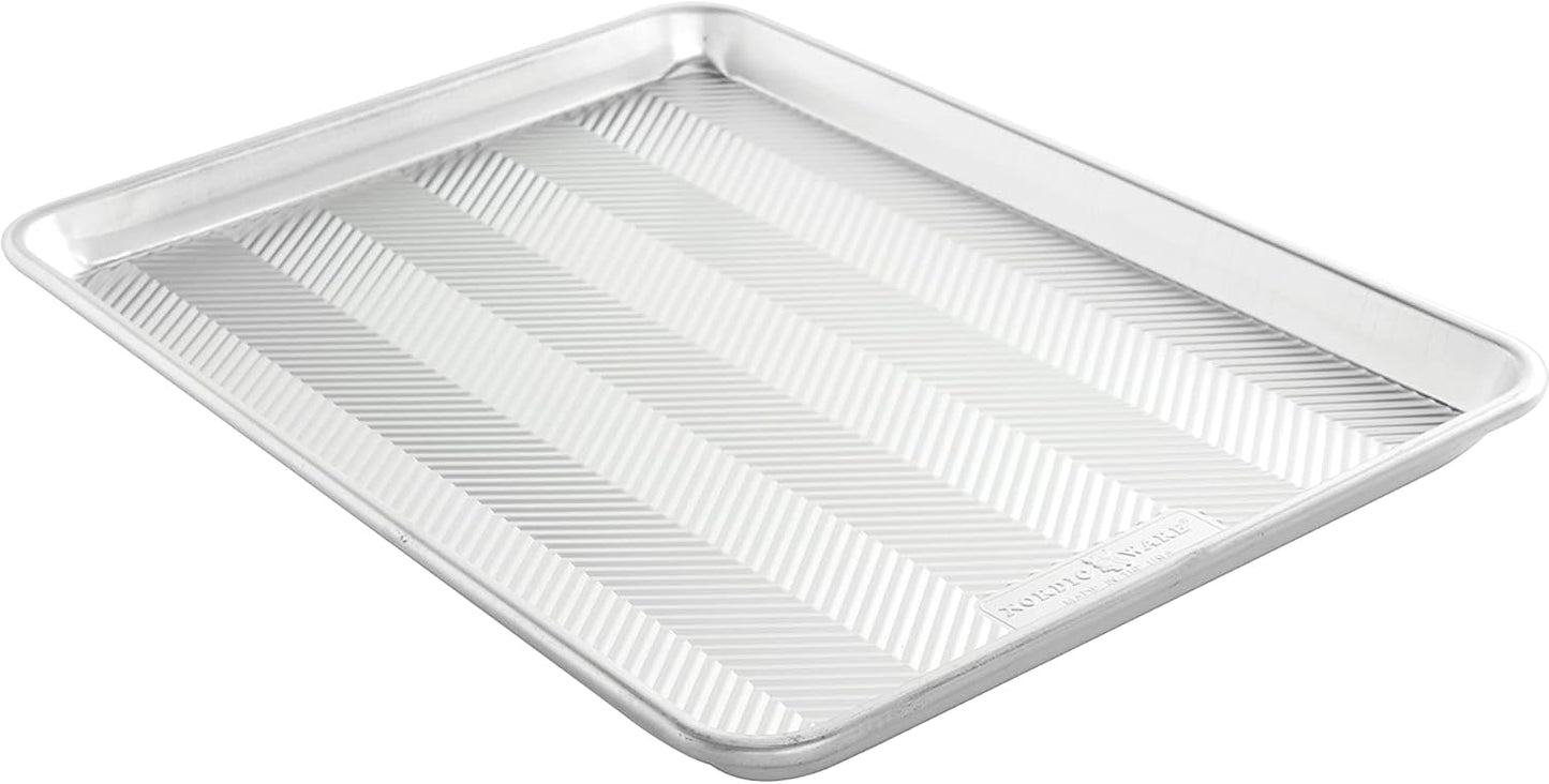 Nordic Ware Prism Baking Half Sheet Set - Durable Nonstick Design | Perfect for All Your Baking Needs