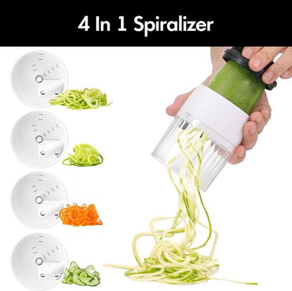 Cambom Vegetable Chopper - Multifunctional Food Dicer With 8 Blades & Container | Perfect for Onions, Carrots & More
