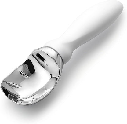 Spring Chef Ice Cream Scoop - Heavy Duty Metal Scooper with Comfortable Handle | Dishwasher Safe for Gelato, Sorbet, Sundae
