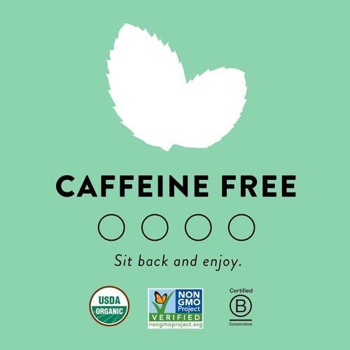 Choice Organics - Organic Peppermint Tea (6 Pack) - Compostable - Caffeine Free - 96 Organic Herbal Tea Bags